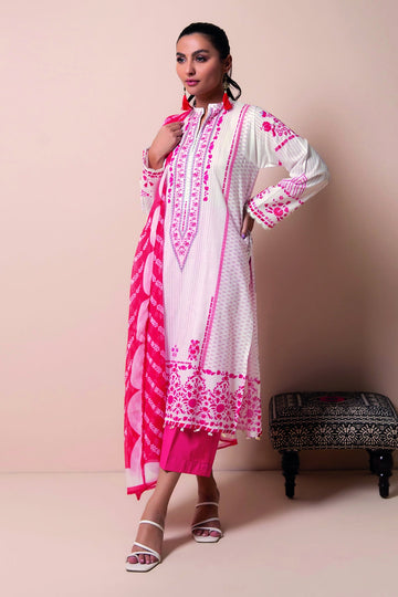 A22124 Red Khaadi Online Spring Summer 2022